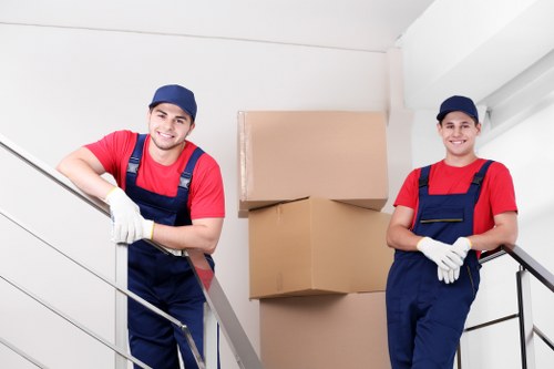 Moving truck service for a busy Highbury street with access considerations