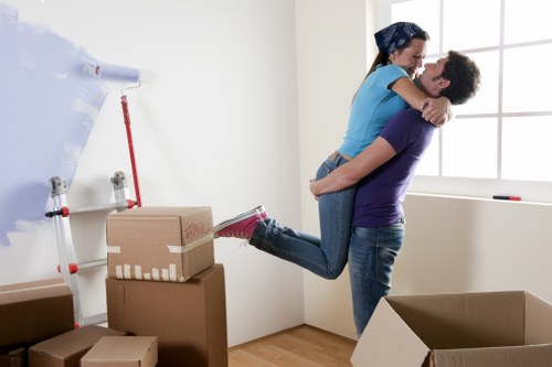 Man with a van helping with a local move in Highbury