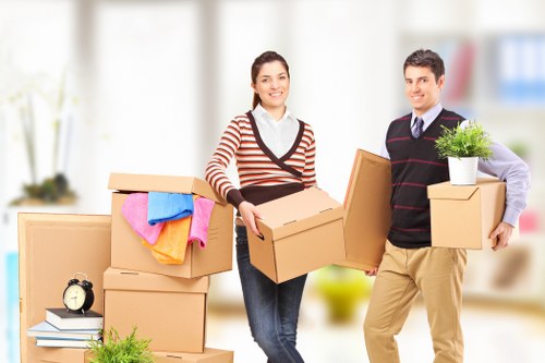 Organised unpacking support in a Highbury home after moving day