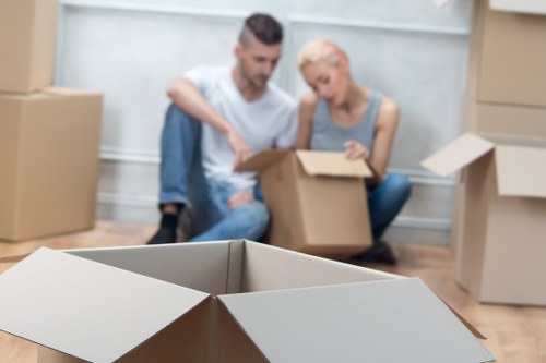 Professional moving help for flats and houses in Highbury