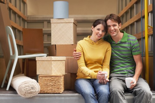 Commercial same day removals for a business move in Highbury