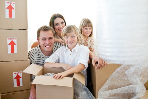 Local team collecting office furniture in Highbury