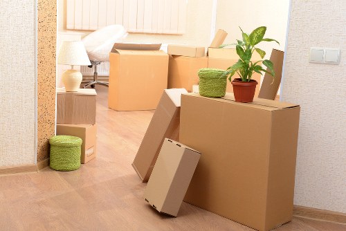 Man and van service supporting a move in Highbury